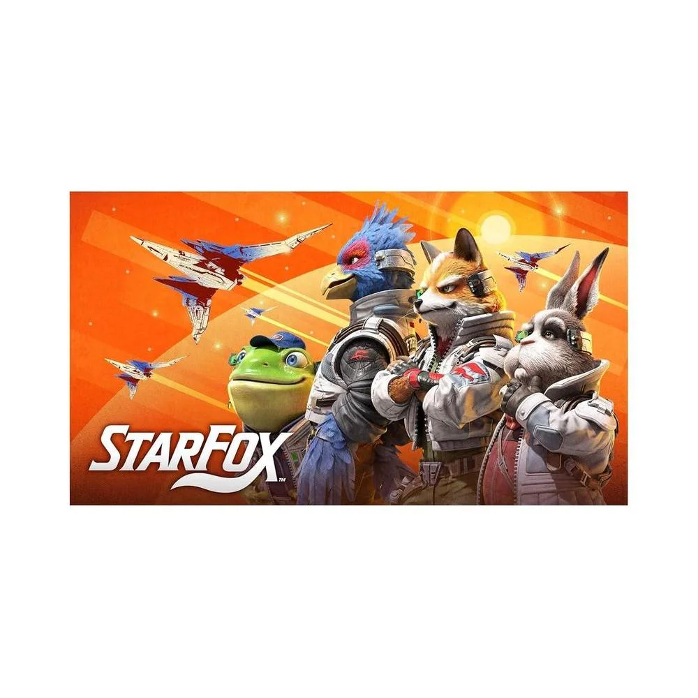 Star Fox juego digital para Nintendo Switch 2. Únete a Fox McCloud en misiones espaciales llenas de acción y diversión, ideal para mayores de 10 años
