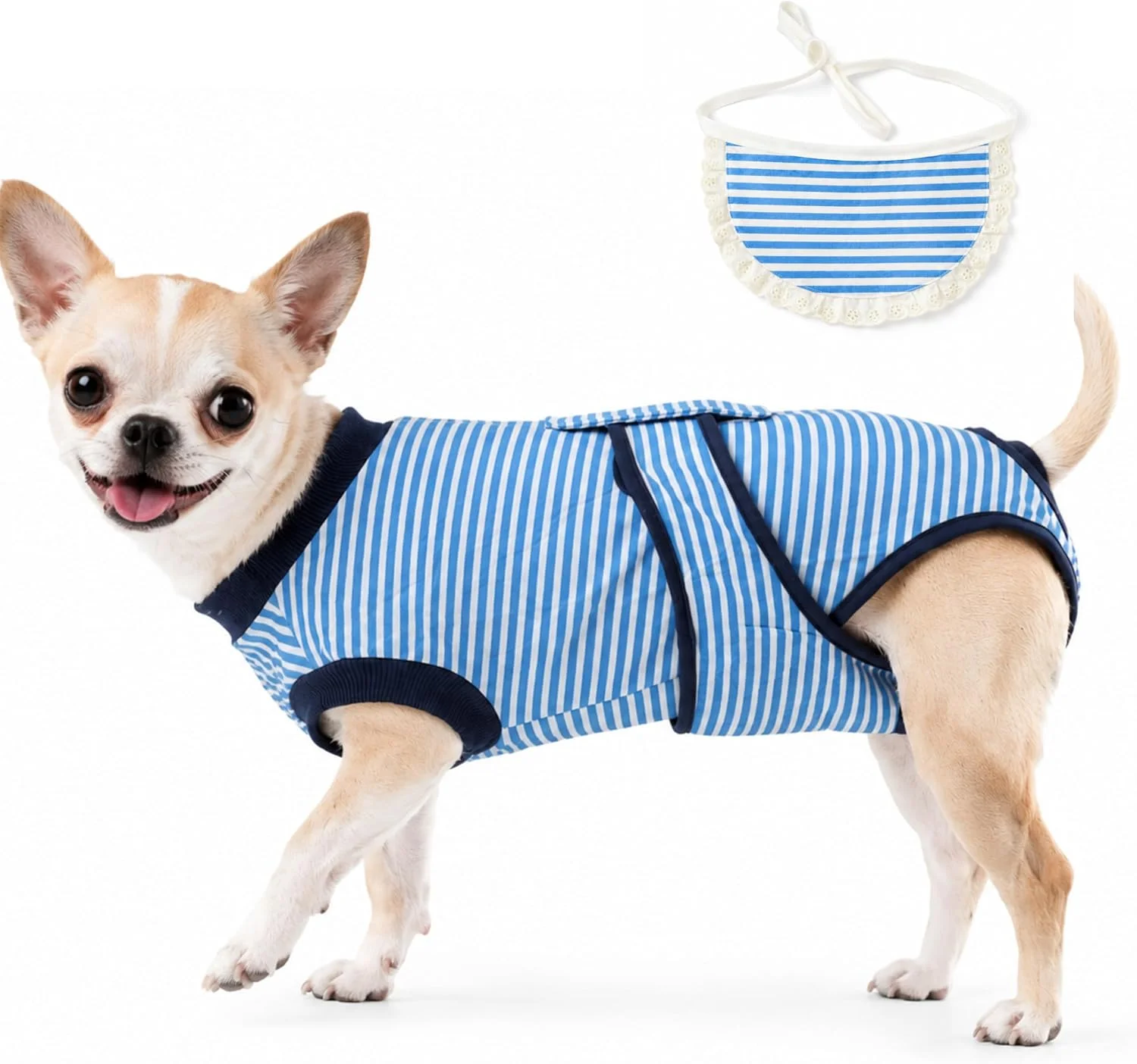Traje de recuperación quirúrgica para perros YibooAura talla XS