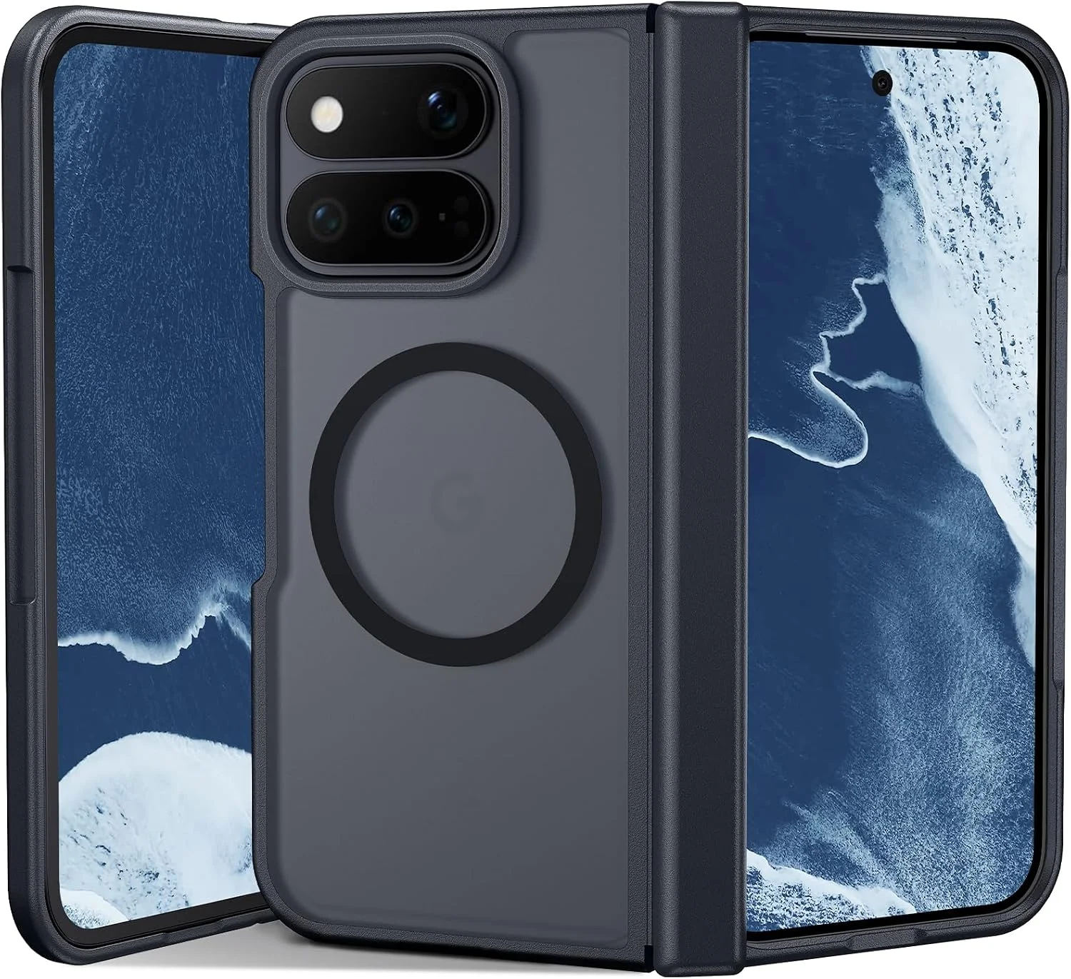 Funda para Google Pixel 11 Pro Fold con protección de bisagra y magnética