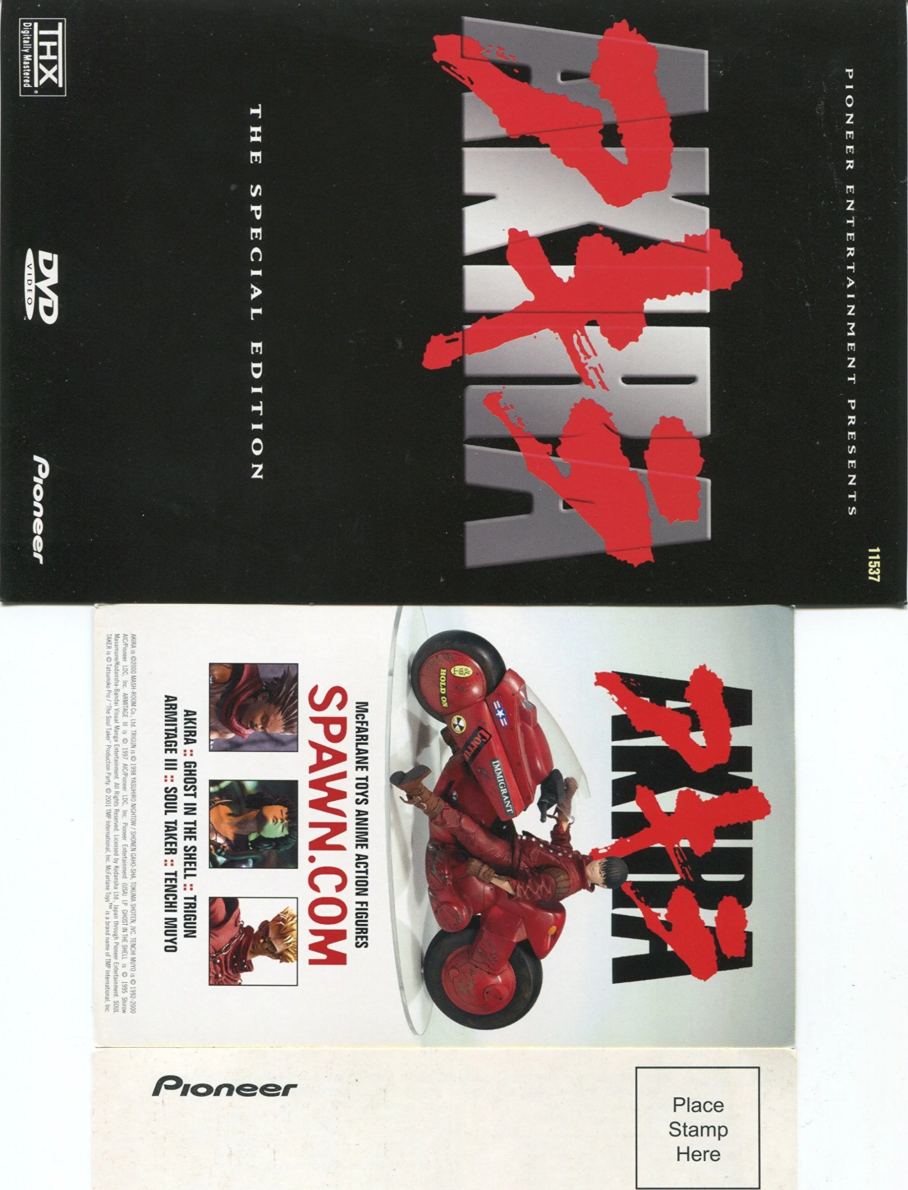 DVD Akira Special Edition con Empaque de Lata