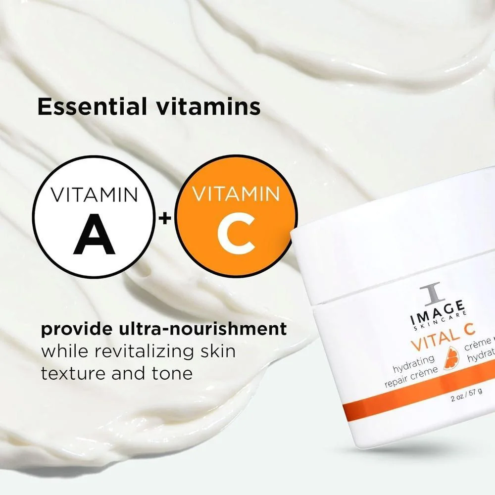 Image Skincare Crema De Noche Hidratante Vital C Con Ácido Hialurónico 57ml