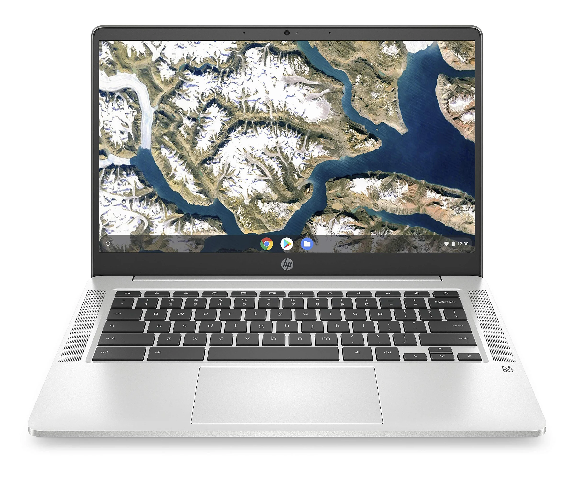 Laptop HP Chromebook 14 pulgadas FHD Intel Celeron N4000 4GB RAM 32GB eMMC Mineral Silver