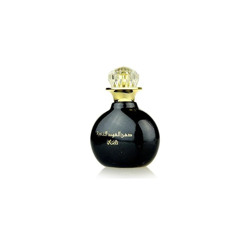 Rasasi Dhan Al Oudh Al Nokhba Eau de Parfum unisex en espray fragancia ámbar con notas de madera de agar y almizcle