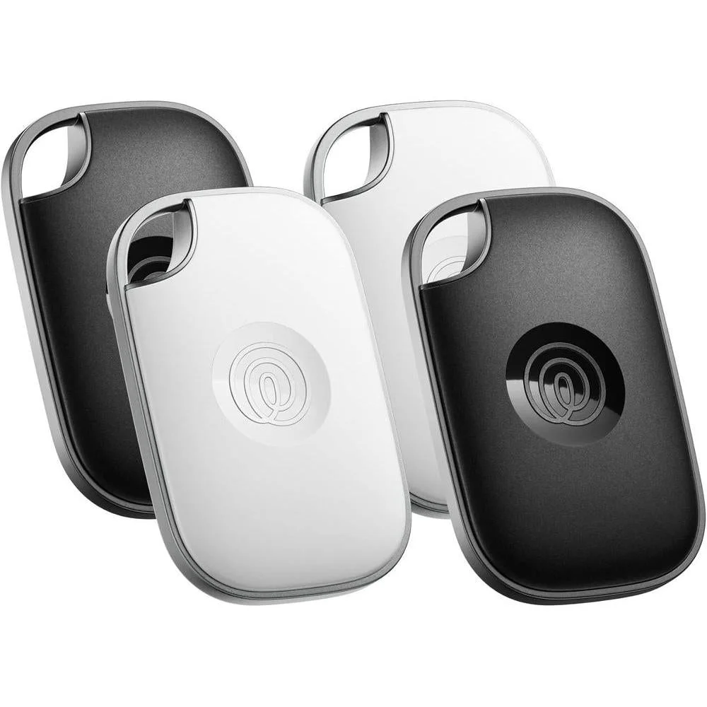 Localizador Bluetooth Life360 Tile Pro 4 unidades Negro y Blanco