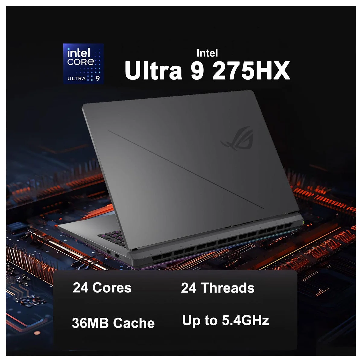 Asus Rog Strix G18 G815 Laptop Gamer Intel Ultra 9, 32gb Ram, 1tb Ssd, Geforce Rtx 5060, Wifi 7