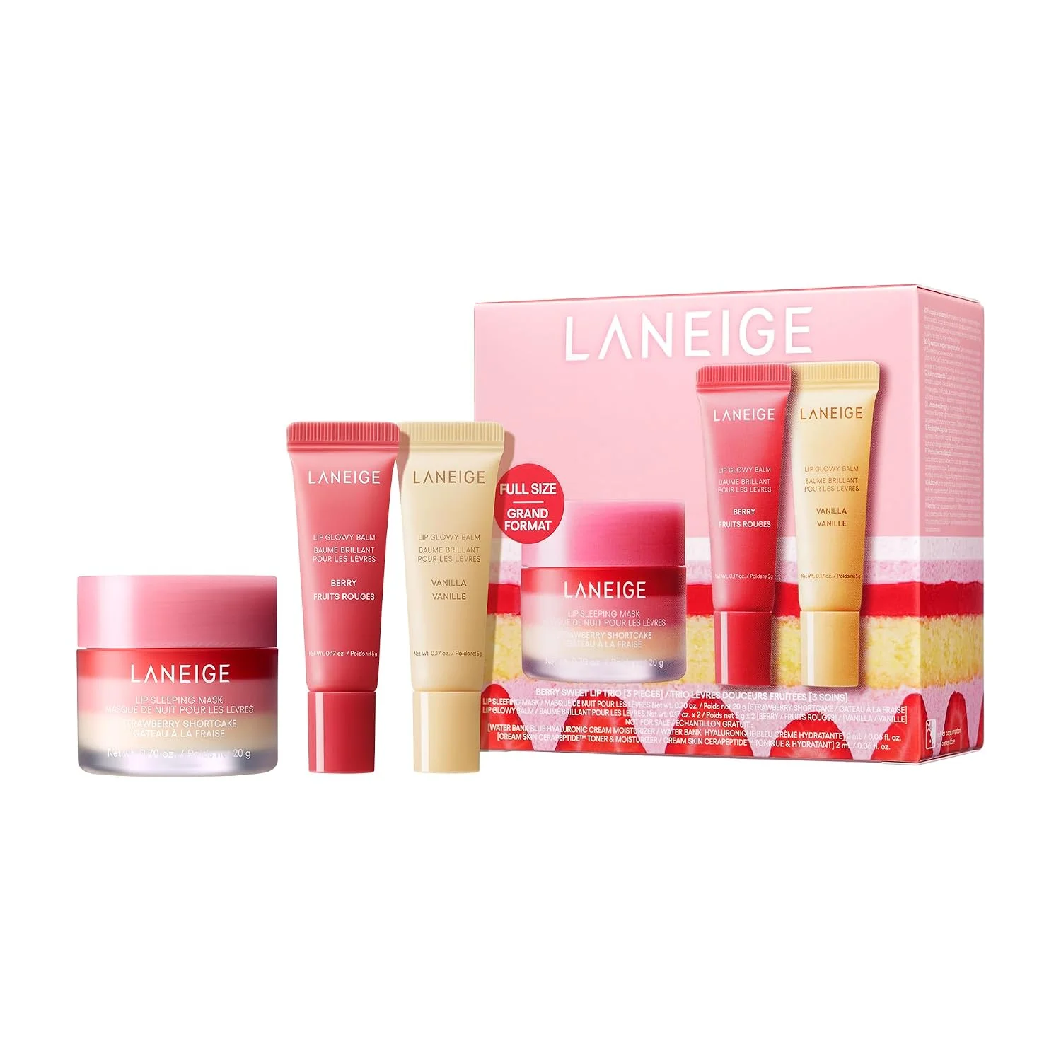 Mascarilla de Labios Laneige Lip Sleeping Mask Tratamiento Nocturno Hidratante