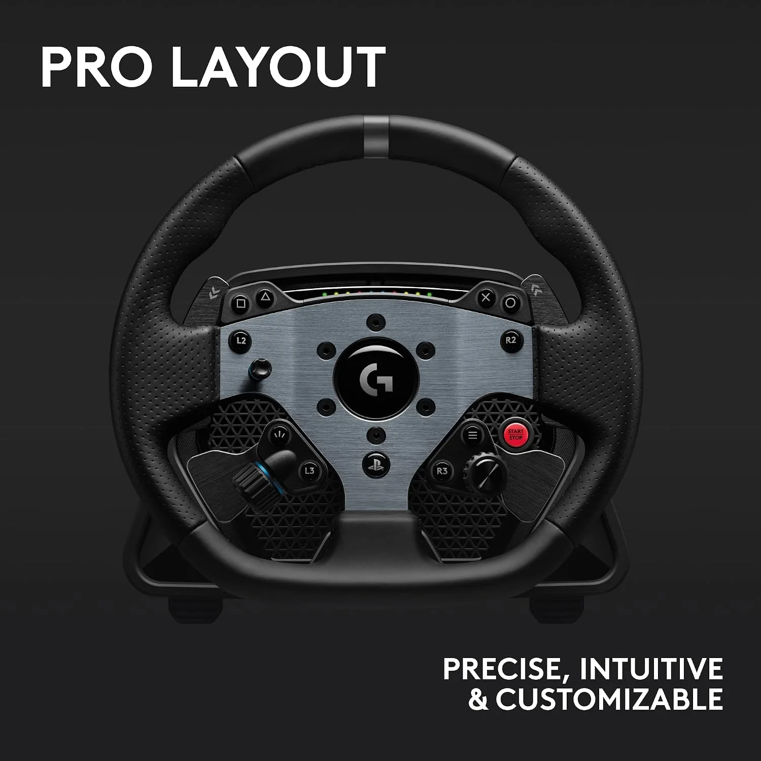 Logitech G PRO Racing Wheel - Volante para PC, PS4/PS5