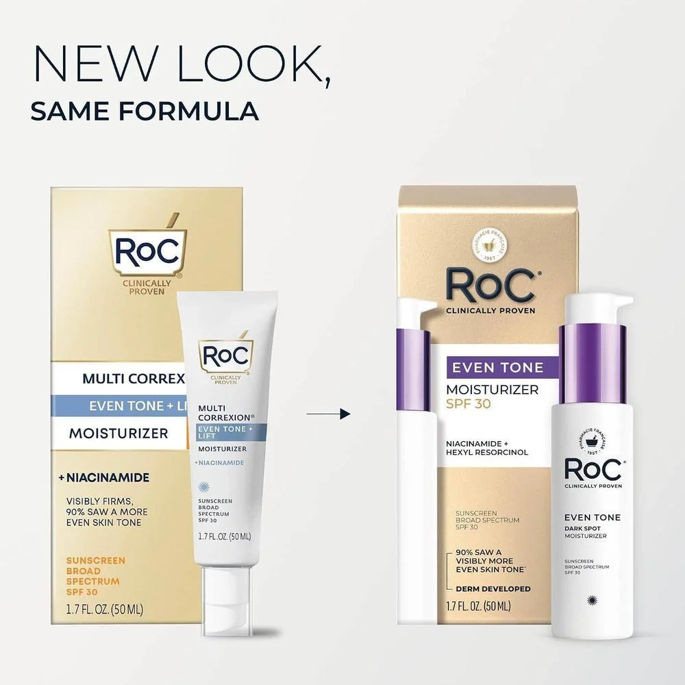 RoC Niacinamide Daily Face Moisturizer SPF 30, 50ml