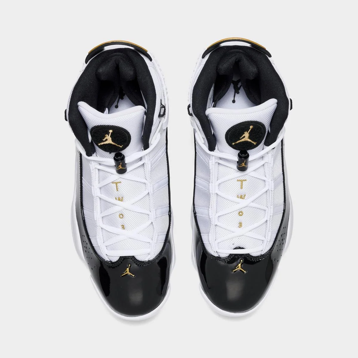 Air Jordan 6 Rings White/Black/Gold