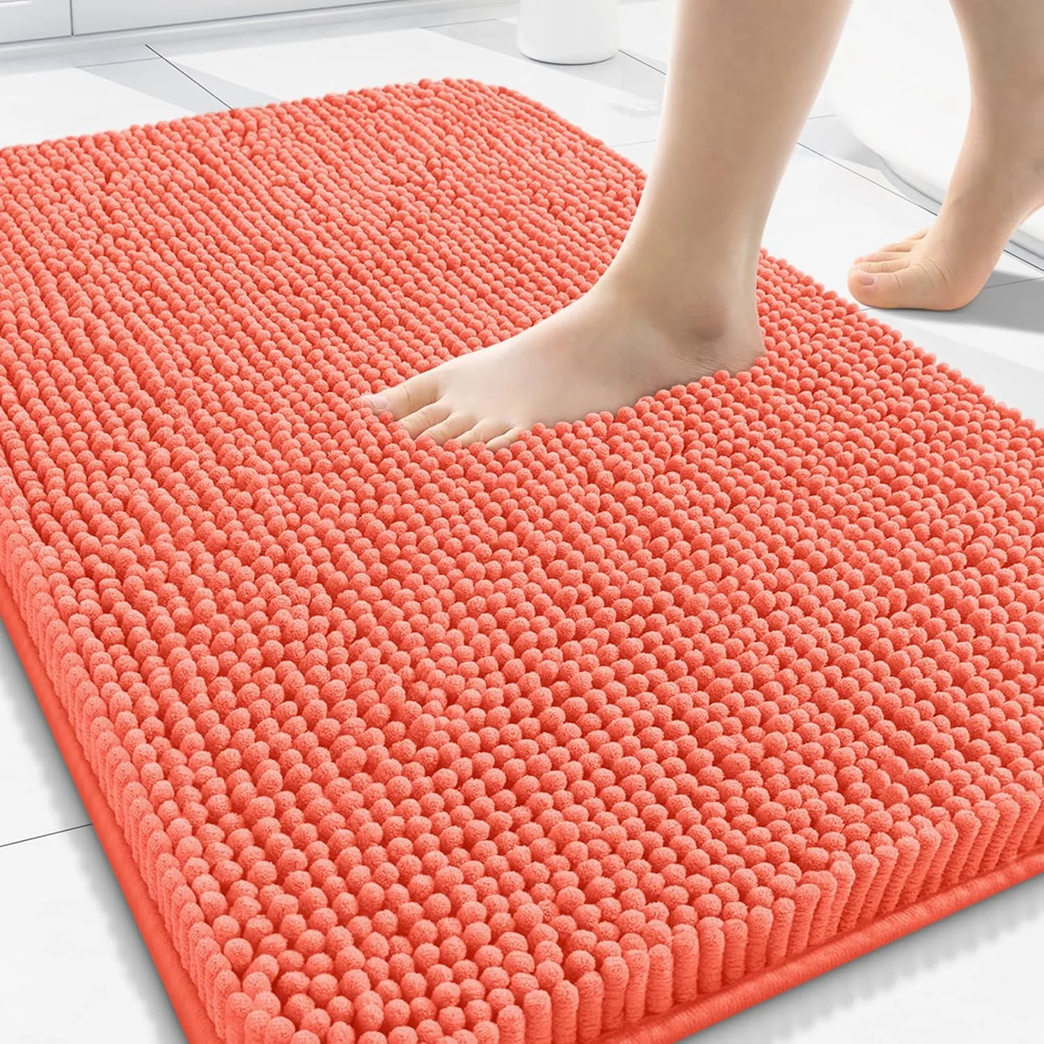 Bajada de baño Arotive chenille 30x20 cm absorbente
