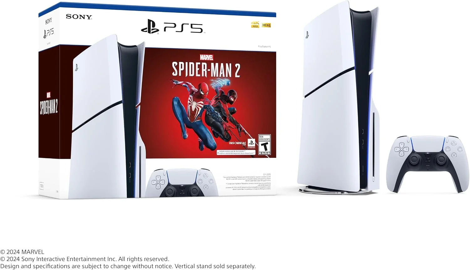 PlayStation 5 Slim Console - Marvel’s Spider-Man 2 Bundle