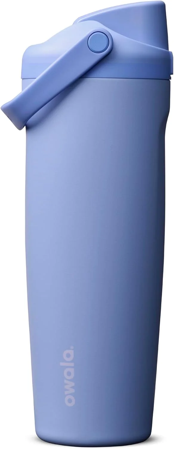 Botella de agua Owala FreeSip Sway acero inoxidable 30 oz azul