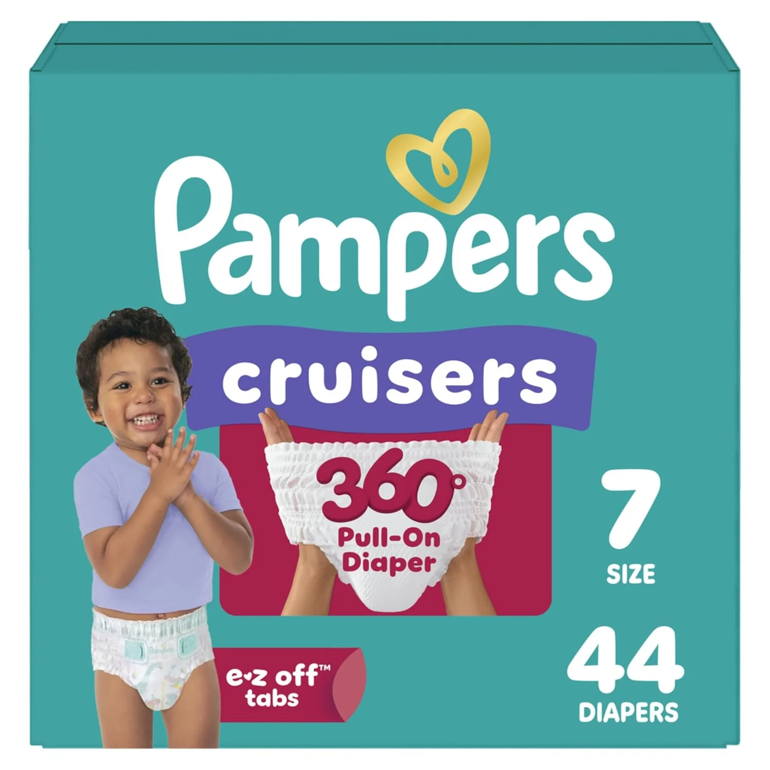 Pampers Cruisers 360 Pañales Tipo Calzoncito para Bebé Tallas 3 a 8