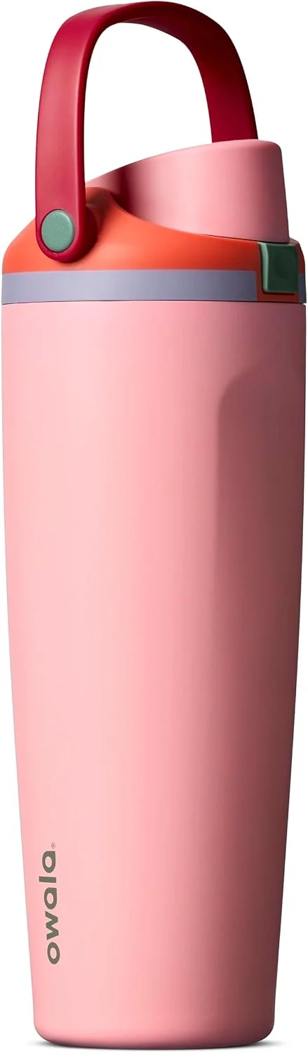 Botella de agua Owala FreeSip Sway acero inoxidable 30 oz Sugar High