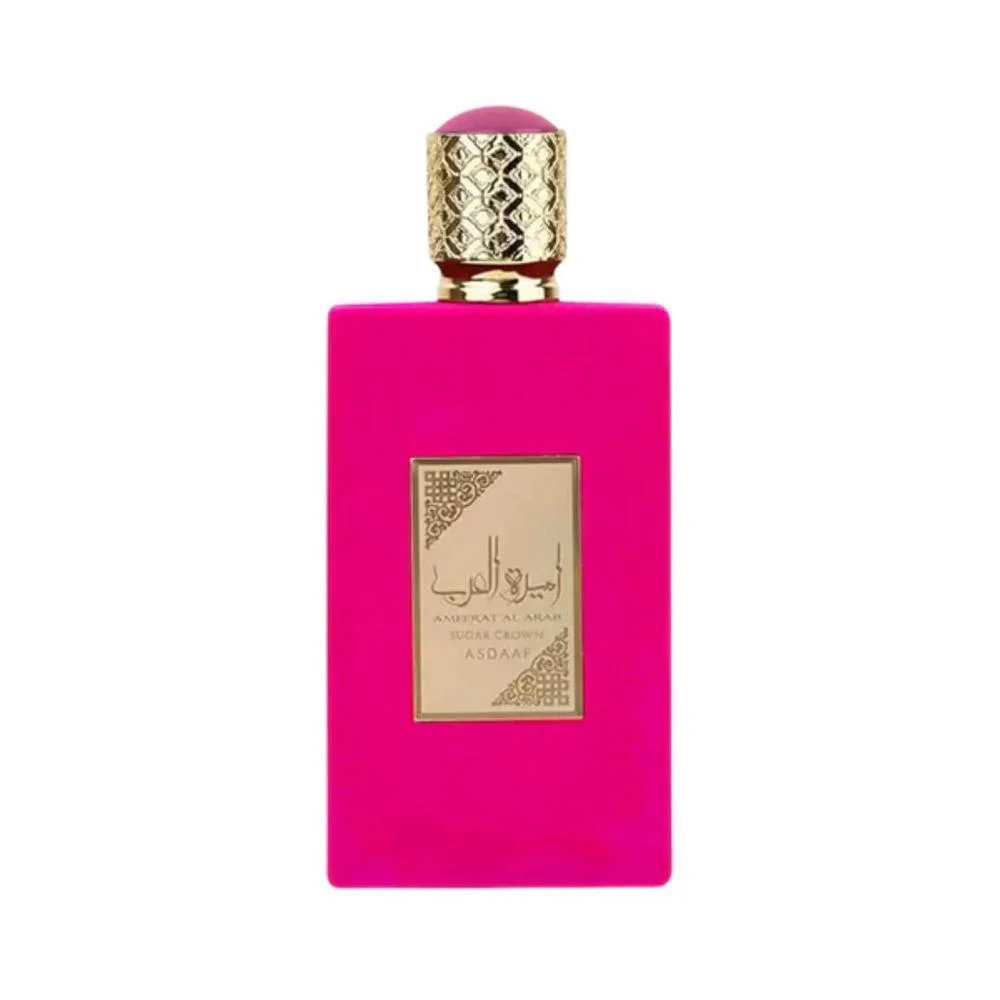 Lattafa Ameerat Al Arab Sugar Crown Eau de Parfum en espray para mujer – Fragancia dulce floral y afrutada de larga duración
