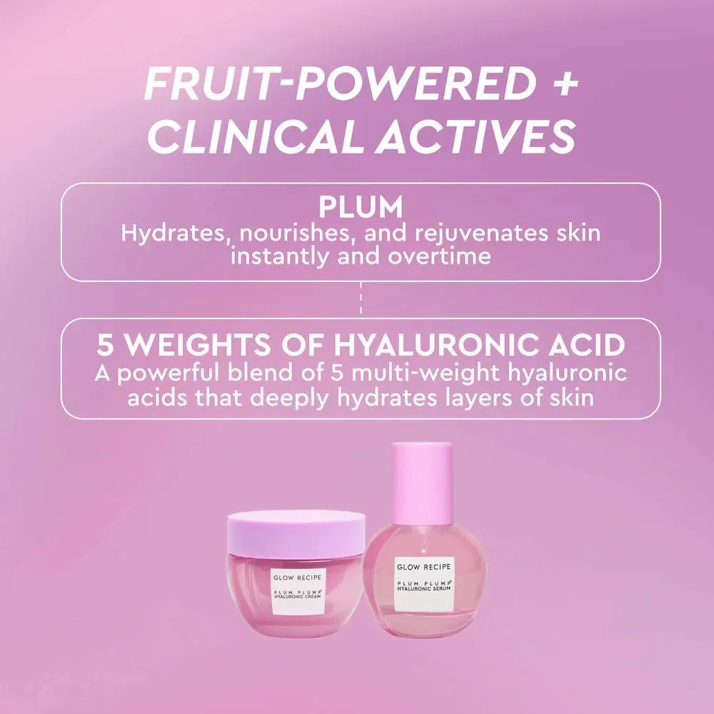 Plum Plump Set de Regalo de Cuidado de la Piel Hidratación Profunda
