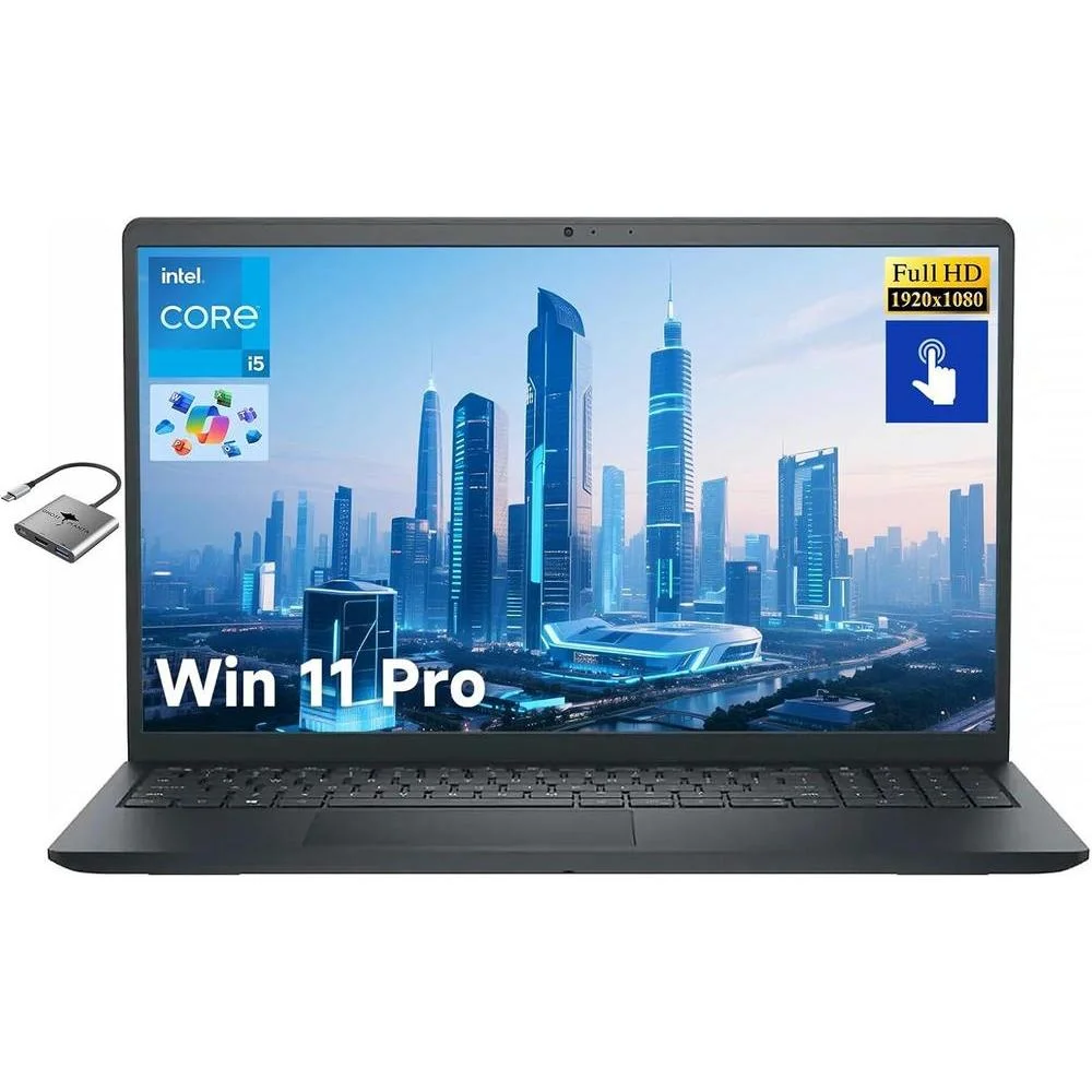 Laptop Dell Inspiron 15 Business 15.6" FHD Touchscreen Intel Core i5-1334U 16GB RAM 512GB SSD Windows 11 Pro