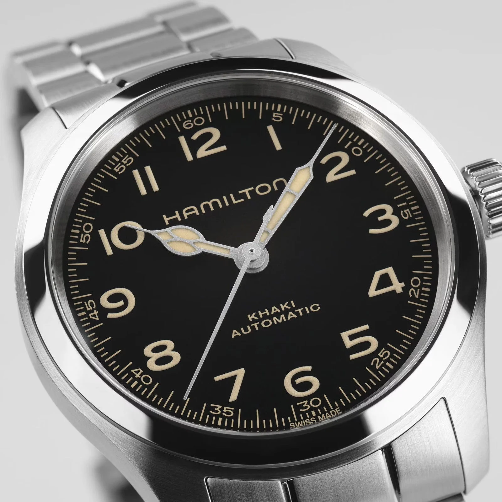 Hamilton Khaki Field Murph Automático 38 mm Brazalete de Acero H70405130