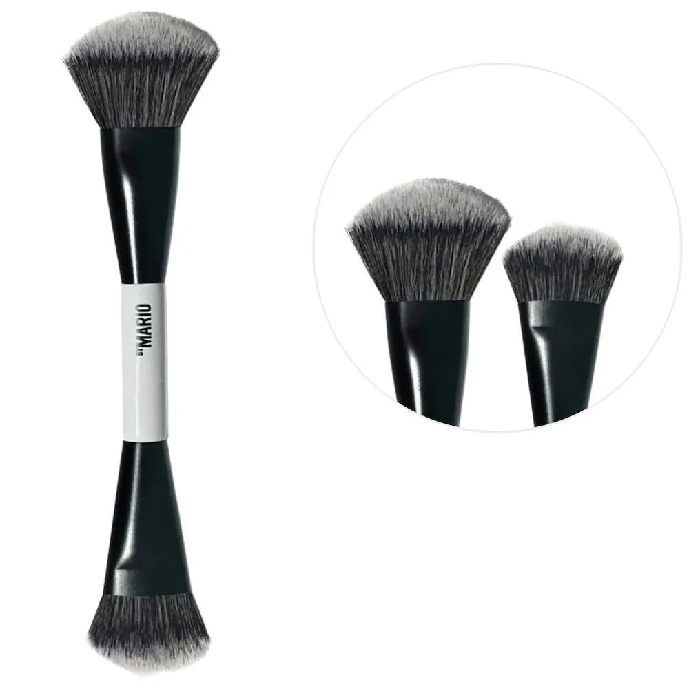 F4 Brocha de Doble Punta para Base y Rostro