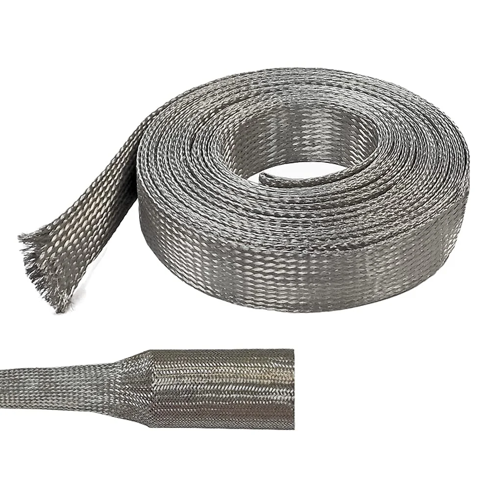 Malla cubre cables de cobre estañado Electriduct 1.5" 25 pies