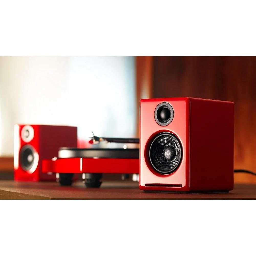Audioengine A2+ Altavoces Bluetooth de 24 bits, 60 Watts para Computadora y Juegos en PC MAC Laptop Tablet