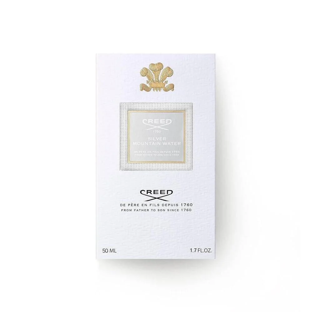 Creed Silver Mountain Water – Colonia de lujo para hombre con fragancia cítrica, afrutada y amaderada