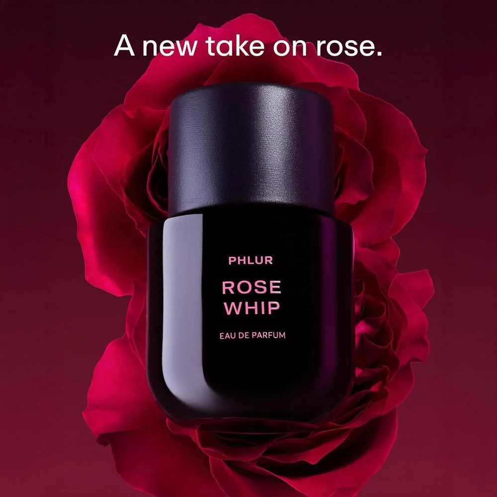 Phlur Rose Whip Eau De Parfum, Fragancia Floral Afrutada, 50ml