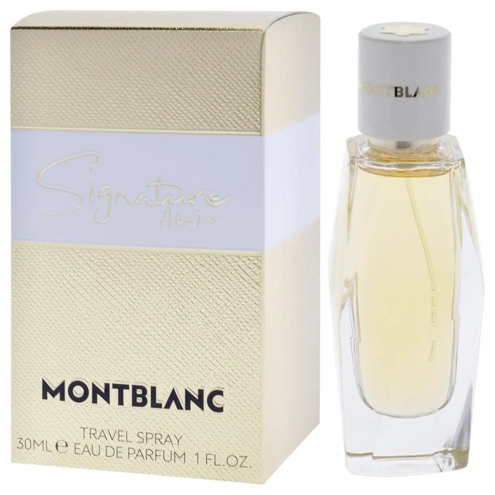 Signature Absolue de Mont Blanc para mujer, Eau de Parfum, aroma floral y cítrico