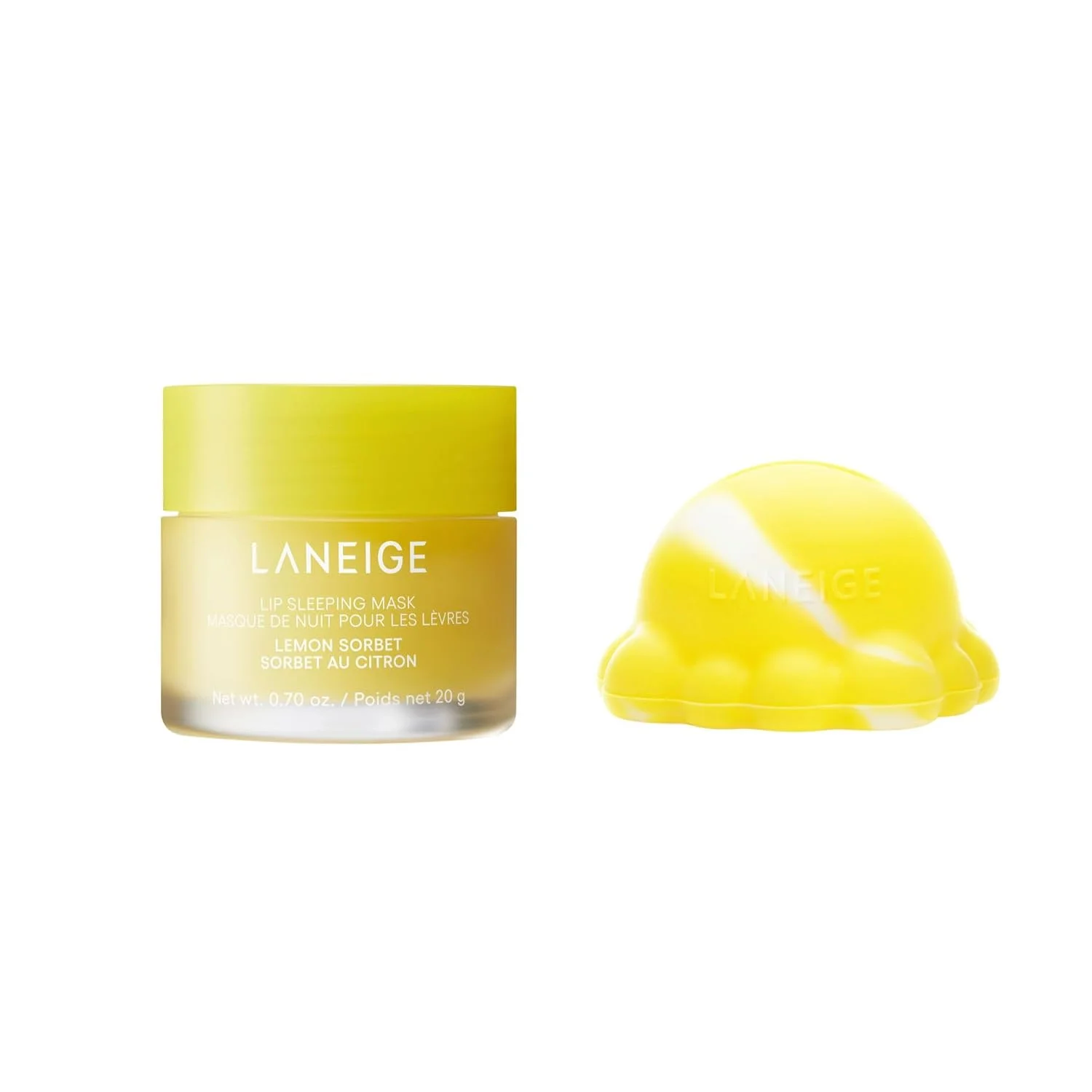 Mascarilla de Labios Laneige Lip Sleeping Mask Tratamiento Nocturno Aroma Limón Sorbet
